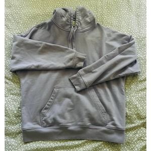 H&M sz XL lilac heavy French terry pull over hoodie